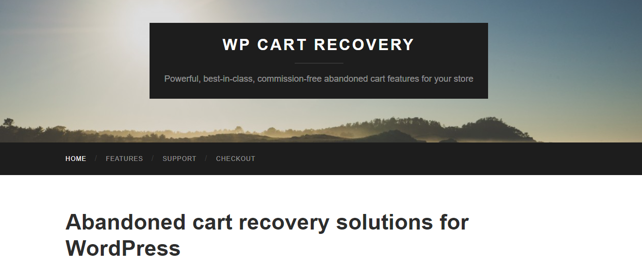 Cart Recovery