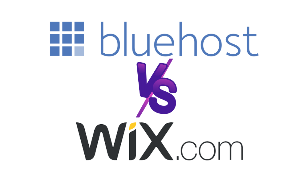 Bluehost vs Wix 