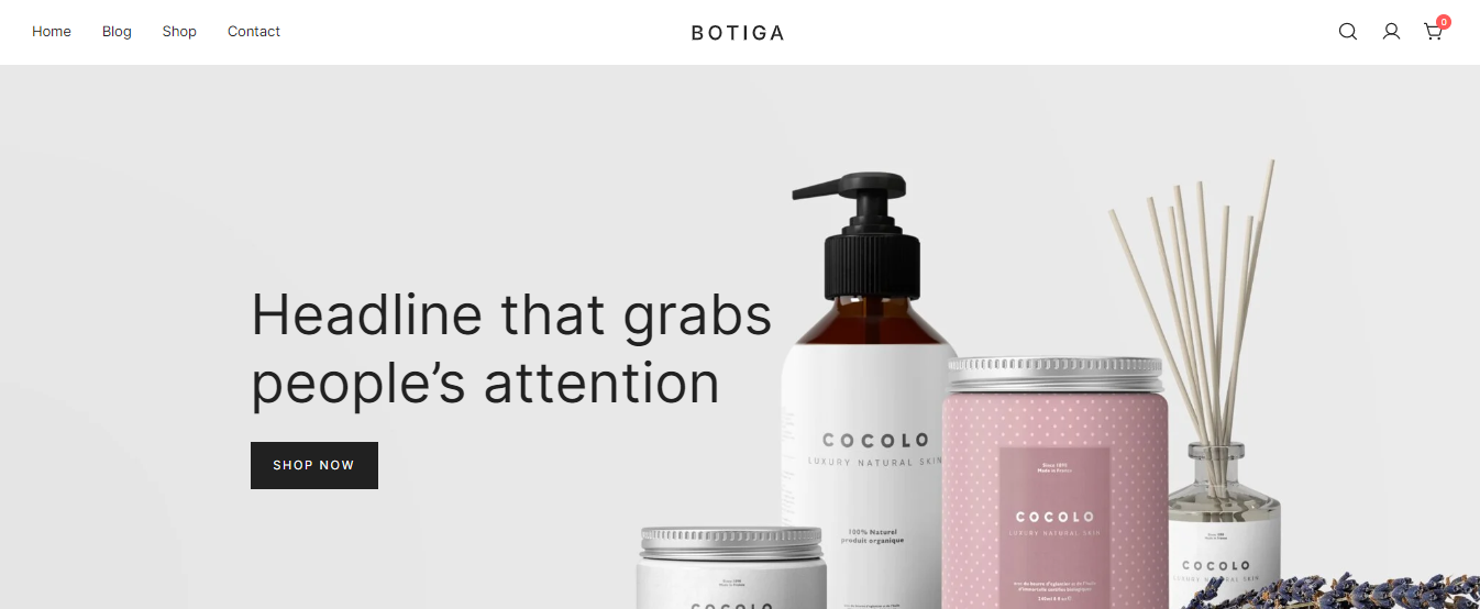 Botiga WordPress Theme - Review